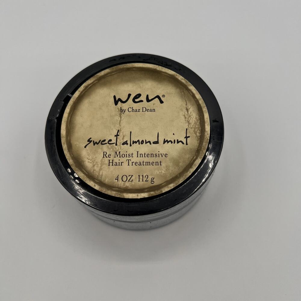 WEN by CHAZ DEAN Sweet Almond Mint Re Moist Intensive Hair Treatment 4oz Sealed